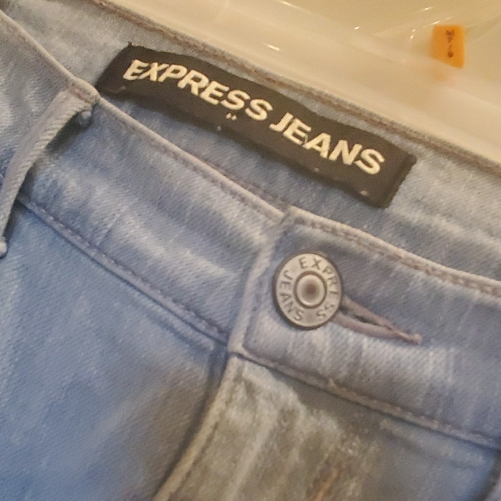 Express Jeans Mid Rise Legging - Picture 2 of 4